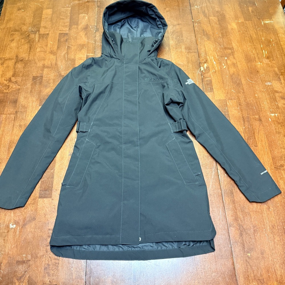 The North Face Womens‎ DryVent Insulated Parka Jacket with Co Logo Black Size S